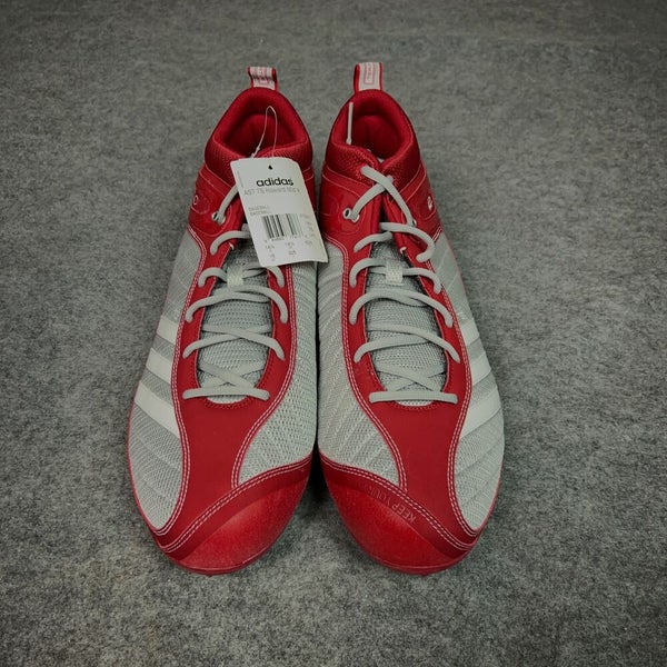 Adidas Mens Baseball Cleat 15 Red Gray AST Ryan Howard Mid Metal Softball C5