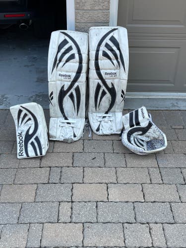 Used 34" Reebok Larceny Regular Goalie Full Set