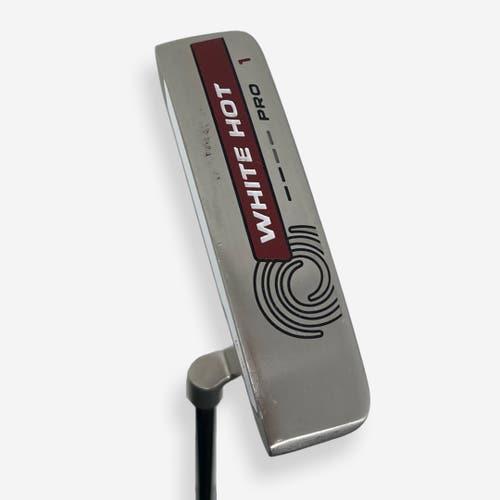 Odyssey White Hot Pro 1 Putter Left Handed 34.5” With Headcover