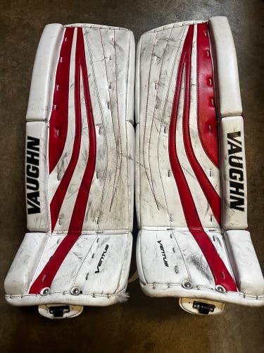 Used  Vaughn  Ventus SLR Jr Goalie Leg Pads