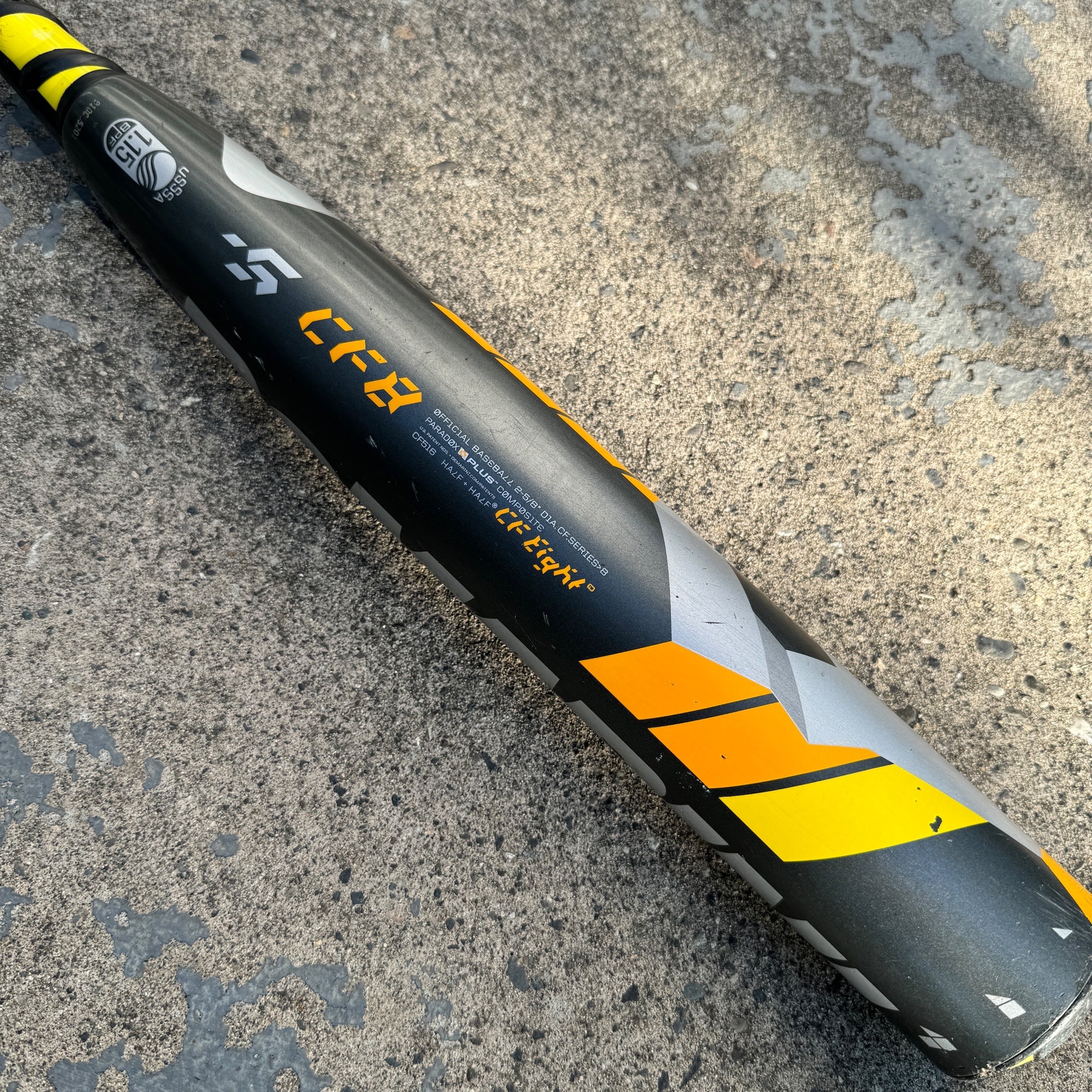 Batte DeMarini CF8 33/28 (-5) 2016 CF516 USSSA Composite, Jeune Grise