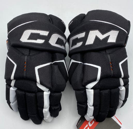 NEW CCM Tacks AS-V Gloves, Black/White, 12"