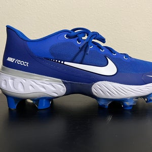 Nike Alpha Huarache Elite 3 Low MCS Men's Baseball Cleats Size 10.5 CK0976-400