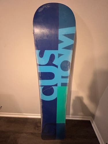 Used  Burton Medium Flex Custom smalls Snowboard