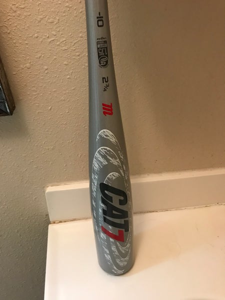 Used 2024 Marucci CAT7 USSSA Certified Bat (-10) Alloy 19 oz 29"