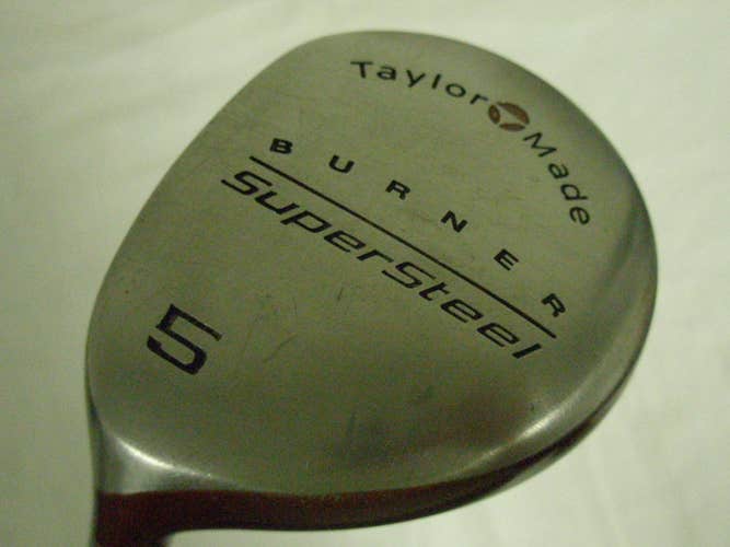 Taylor Made Burner Supersteel 5 wood (Bubble Regular) LEFT 5w Fairway Golf Club