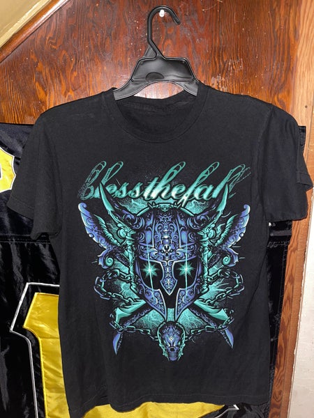 Blessthefall Band Graphic T Shirt Mens Size Medium Used Pre Owned Tultex Music
