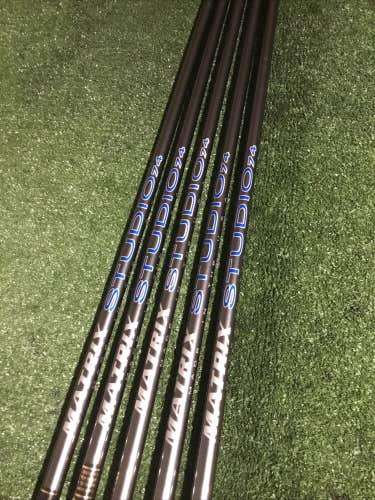 Set Of 5 Matrix Studio 74 Graphite Irons & Wedges Shafts (33.25”-33.75”)