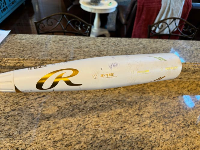 Used 2024 Rawlings USSSA Certified Composite 18 oz 28" Icon Bat