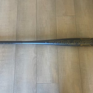 Used 2021 Rawlings Velo BBCOR Certified Bat (-3) Alloy 30 oz 33"