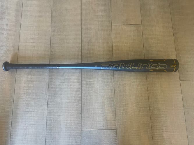 Used 2021 Rawlings Velo BBCOR Certified Bat (-3) Alloy 30 oz 33"
