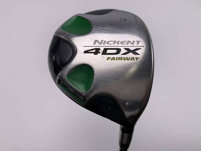 Nickent 4DX 3 Fairway Wood 15* SR3 Regular Graphite Mens RH