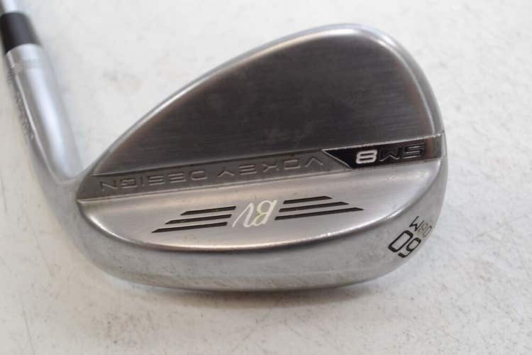 Titleist Vokey SM8 Brushed Steel 60*-08M Wedge Right NS Pro Steel # 178148