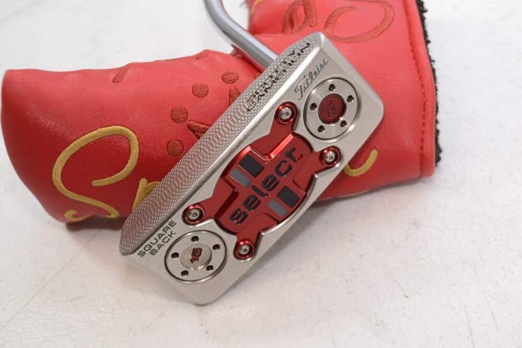 Titleist 2014 Scotty Cameron Select Squareback 34" Putter Right Steel # 177927