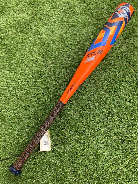 Used Kid Pitch 2023 Louisville Slugger Atlas Bat USSSA Certified (-10) Alloy 18 oz 28" JBB