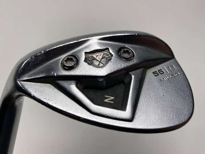 TaylorMade 2010 XFT TP Milled Sand Wedge 56* 12 Bounce KBS Wedge Steel Mens LH