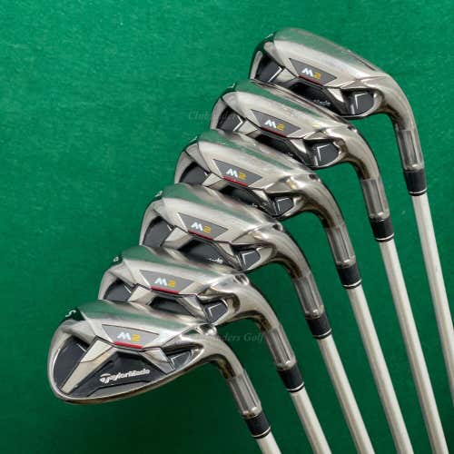 Lady TaylorMade M2 2016 6-SW Iron Set REAX 45 Graphite Ladied