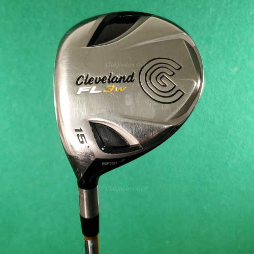 LH Cleveland Launcher FL Fairway 15° 3 Wood Miyazaki C Kua 43R Graphite Regular