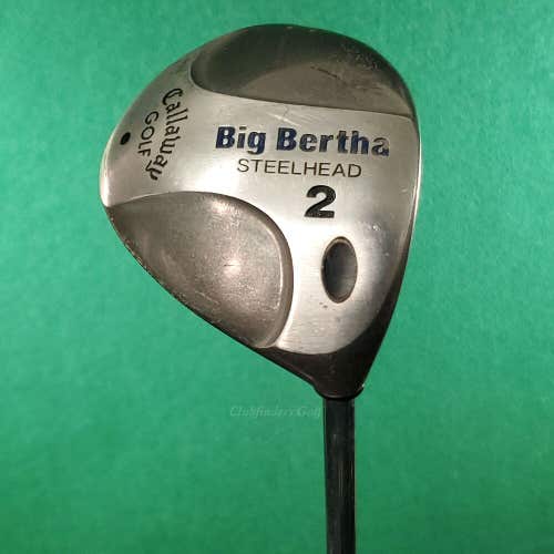 Callaway Big Bertha Steelhead Fairway 2 Wood Memphis 10 '98 Steel Uniflex