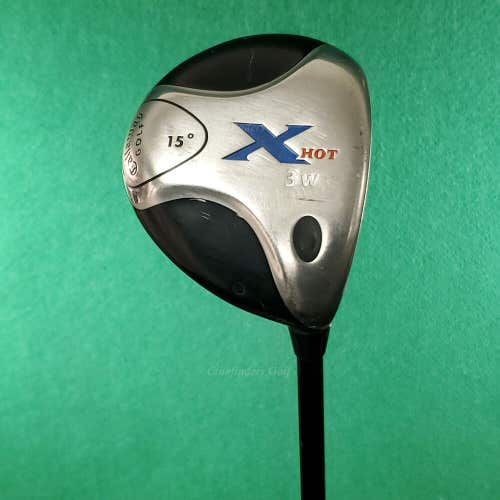 Callaway X Hot 2007 Fairway 15 3 Wood Fujikura Banzai 65g Graphite Stiff