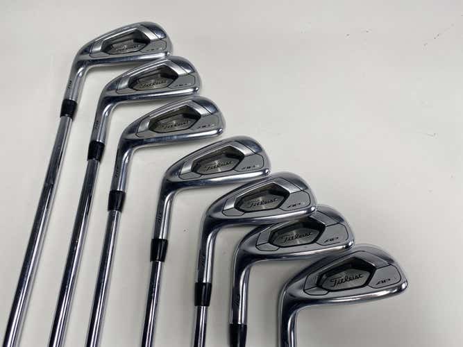 Titleist 718 AP3 Iron Set 4-PW True Temper AMT Tour White S300 Stiff Steel LH