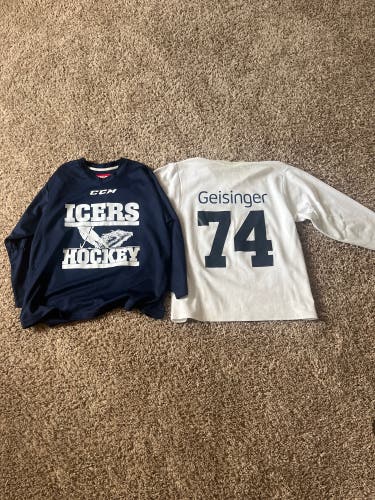 2 Hockey Practice Jerseys