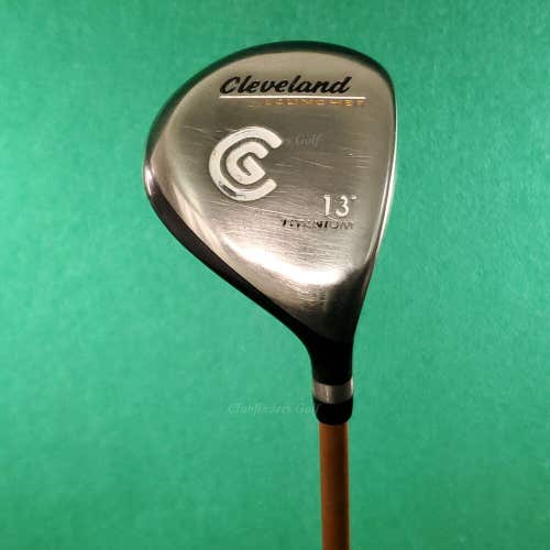 Cleveland Launcher Titanium Fairway 15 3 Wood Launcher Gold 65g Graphite Stiff