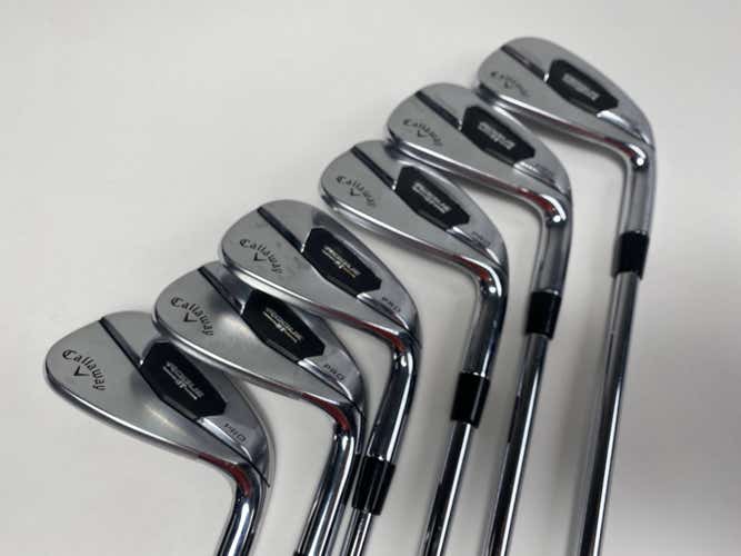 Callaway Rogue ST Pro Iron Set 6-PW+GW True Temper Elevate MPH Stiff RH Midsize