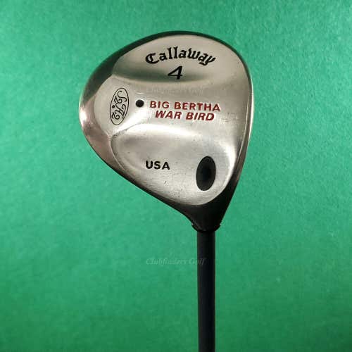 Callaway Big Bertha Warbird Fairway Wood 4 Factory RCH 90 Graphite Regular