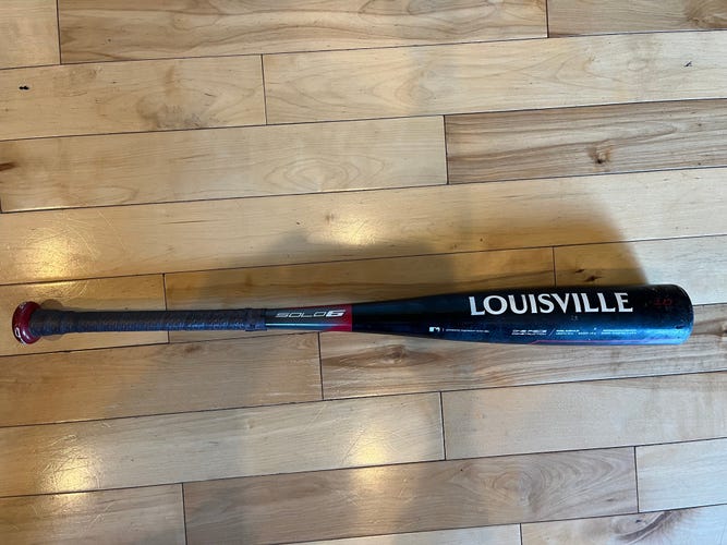 Used 2020 Louisville Slugger Solo 6 USSSA Certified (-10) Alloy 19 oz 29"