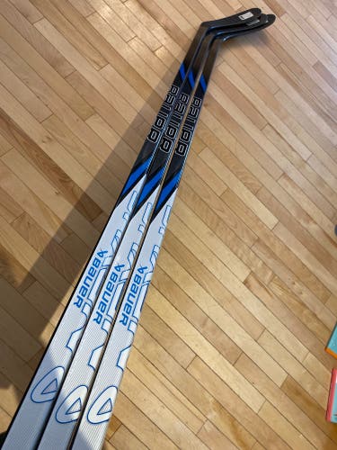 3 Pack New RH Bauer Nexus League P28 87 Flex