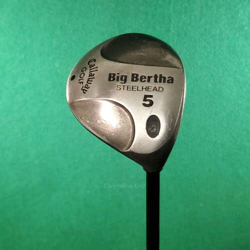 Callaway Big Bertha Steelhead Fairway 5 Wood Factory RCH 99 Graphite Firm