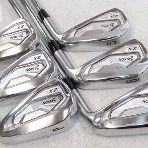 Srixon ZX5 MKII 5-PW Iron Set Right Stiff Flex Project X Rifle 6.0 Steel #178048