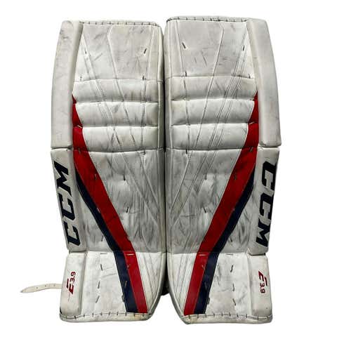 Used Ccm E3.9 Goalie Pads 34 1 2" Goalie Leg Pads