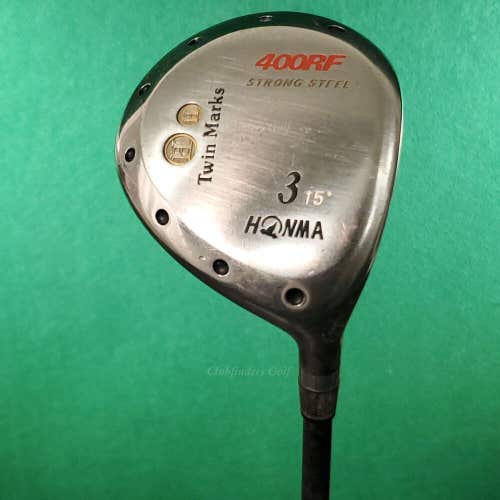 Honma Twin Marks 400RF Strong Steel Fairway 15° 3 Wood Factory Composite Regular