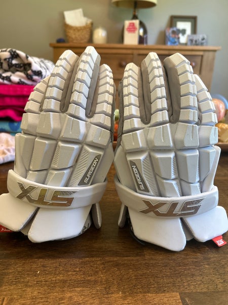 Used  STX Large Surgeon RZR2 Lacrosse Gloves