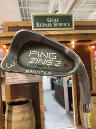 Ping Zing 2 Karsten #3 Iron Golf Club Regular Flex Steel Shaft MRH