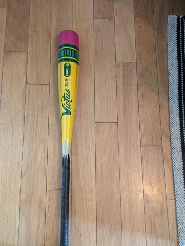 Used 2024 Victus Pencil USSSA Certified Bat (-10) Alloy 18 oz 28"