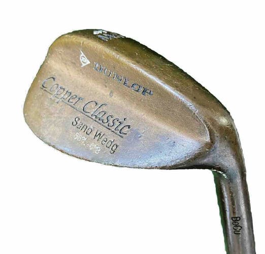 Dunlop Copper Classic BeCu Sand Wedge 56*08 RH Men's Stiff Steel 35.5" Good Grip