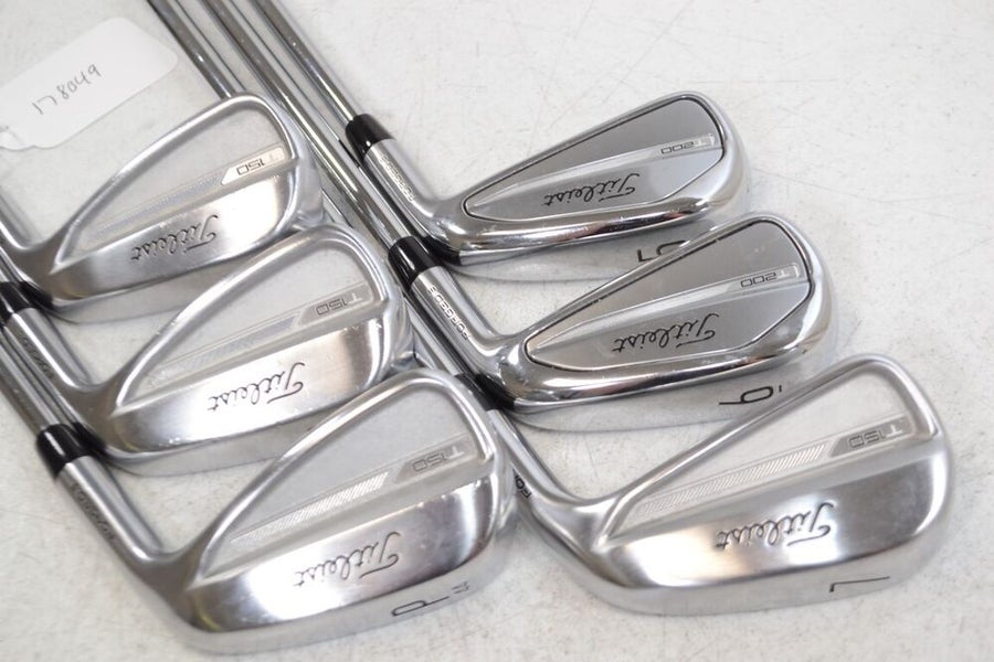Titleist T150 / T200 Combo 2023 5-PW Iron Set Right Stiff KBS 120 Steel # 178049