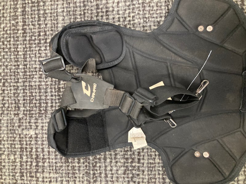Black Used Intermediate Champro Catcher's Chest Protector