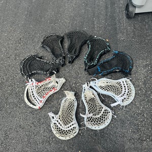 9 Lacrosse heads
