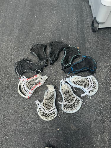 9 Lacrosse heads