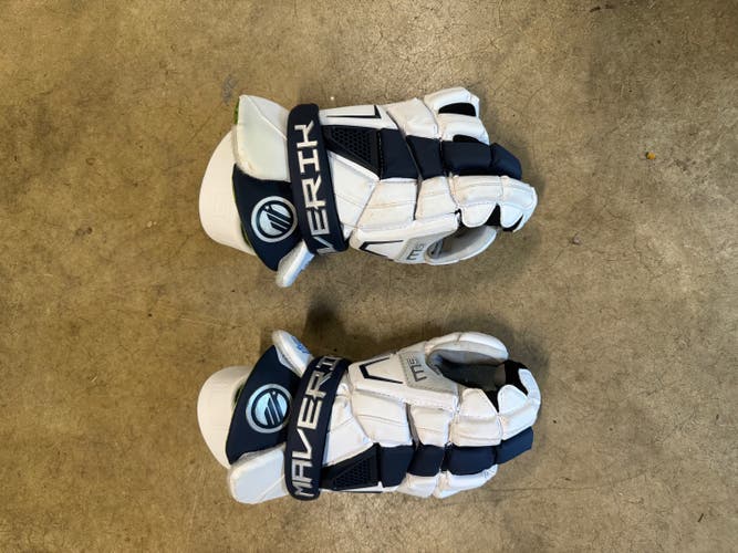 Used Maverik M5 Lacrosse Gloves Large
