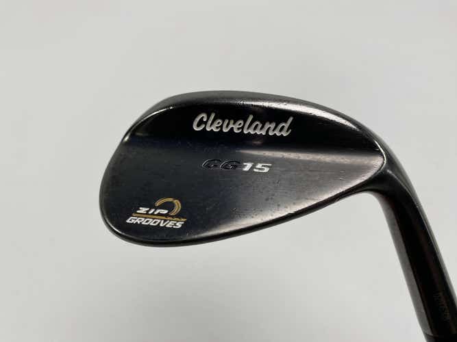 Cleveland CG15 Black Pearl Sand Wedge 54* 14 Bounce Traction Wedge Steel Mens RH