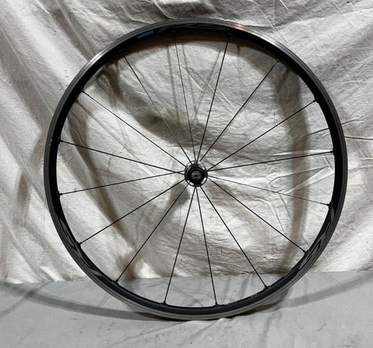 Shimano WH-RS500 16-Bladed Spoke Black Aluminum 622x15/700C Tubeless Front Wheel