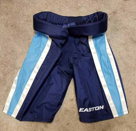 PENGUINS Easton Winter Classic Blue Pro Hockey Pant Shells Medium NEW Padded