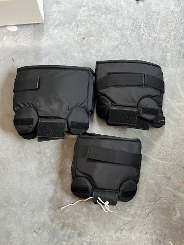 Sr Goalie thigh Boards Knee Wraps.