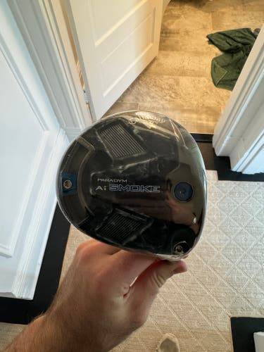 Never used Callaway RH Paradym AI Smoke Max Driver