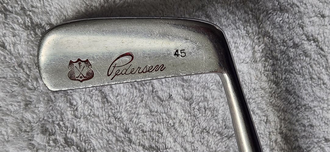 Pedersen 45 Stainless Steel Blade Putter RH; Steel Shaft